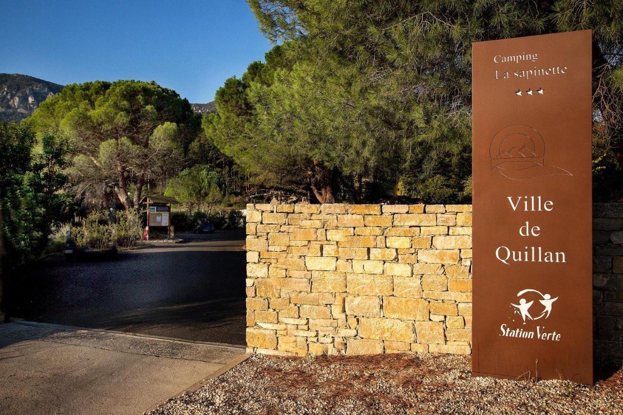 Camping Municipal La Sapinette Quillan Bagian luar foto