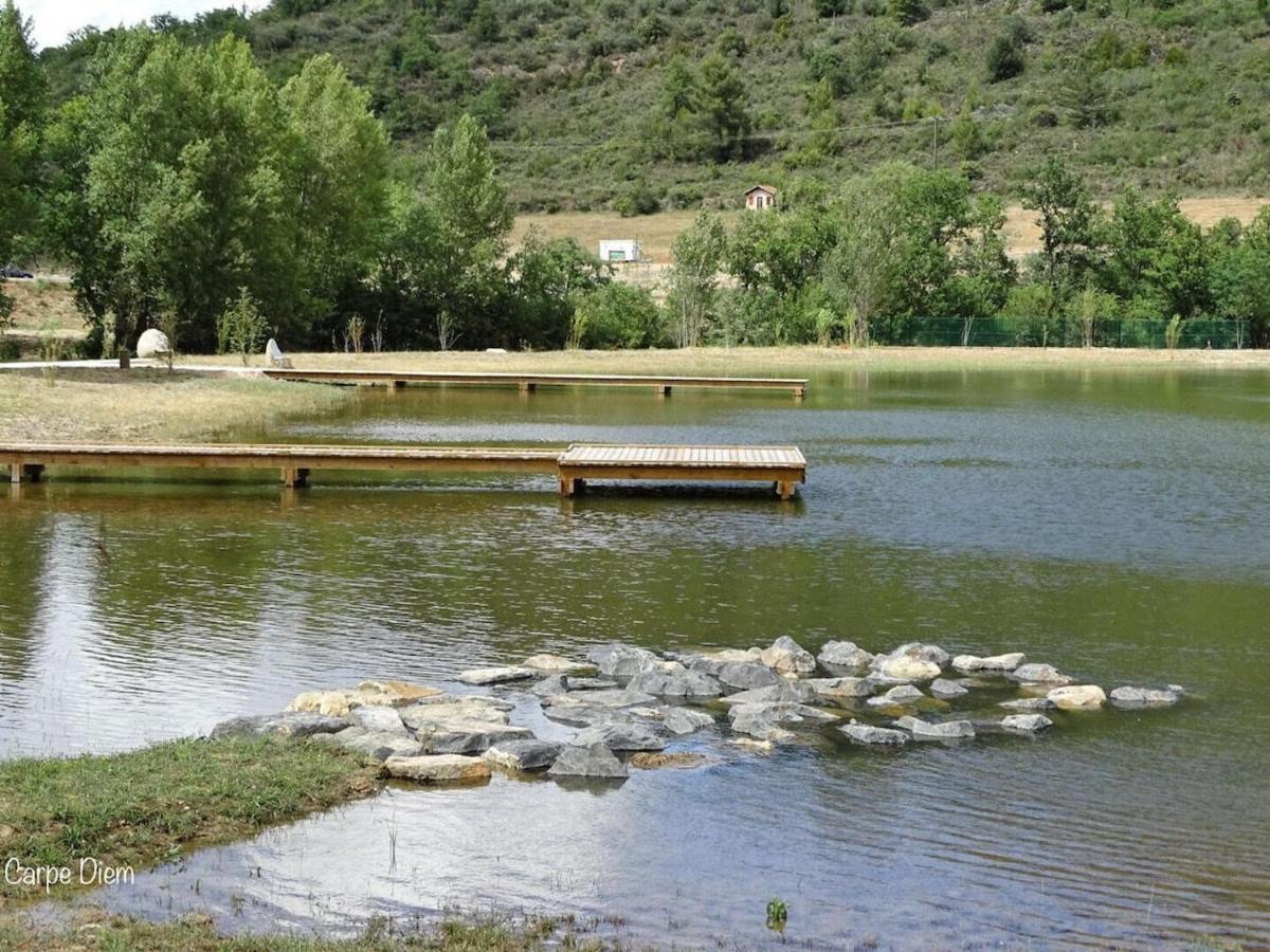 Camping Municipal La Sapinette Quillan Bagian luar foto